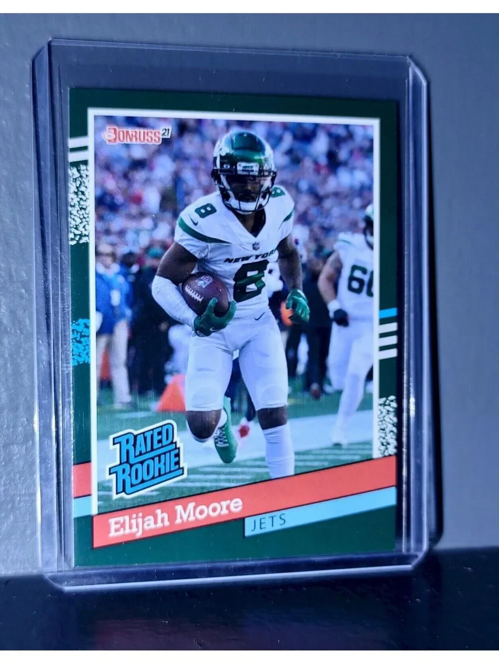 Elijah Moore 2021 Panini NFL Rated Rookie Retro #14 Rookie Card 1/2231